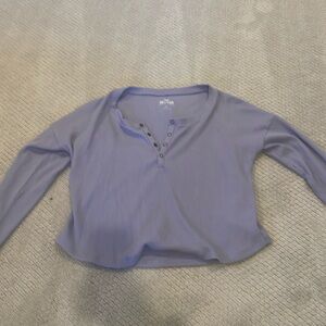 Hollister waffle long sleeve